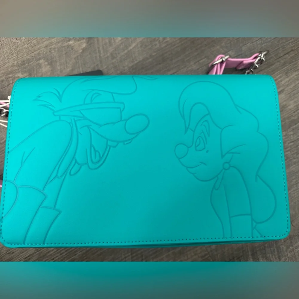 NWT Disney Loungefly A Goofy Movie Crossbody Purse - Picture 8 of 9